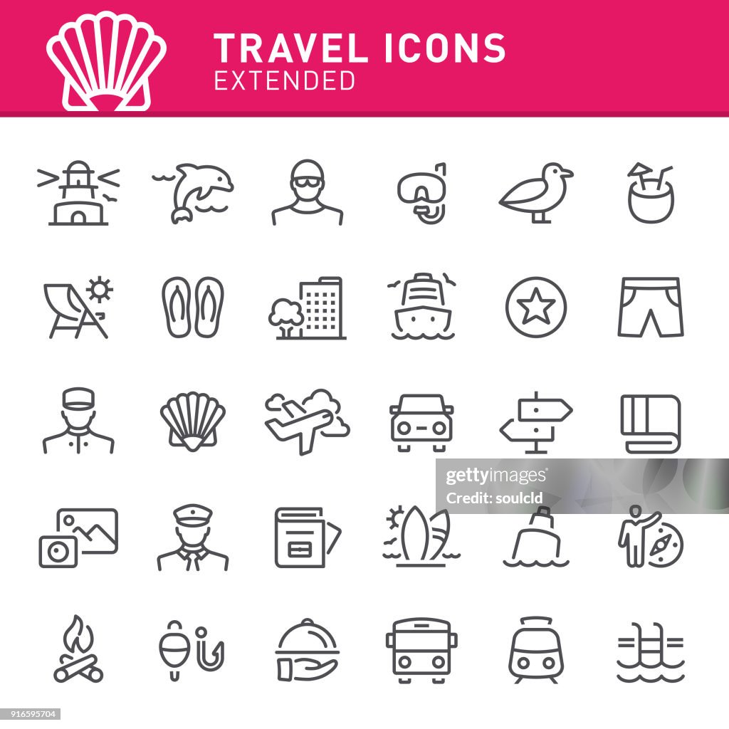 Travel Icons