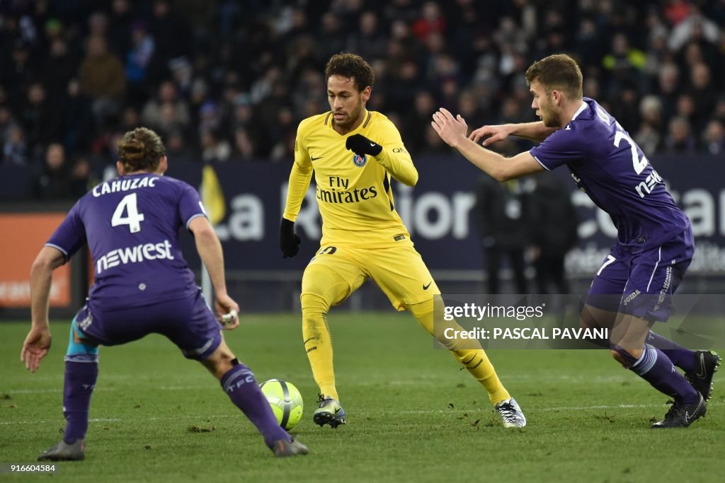 FBL-FRA-LIGUE1-TOULOUSE-PSG