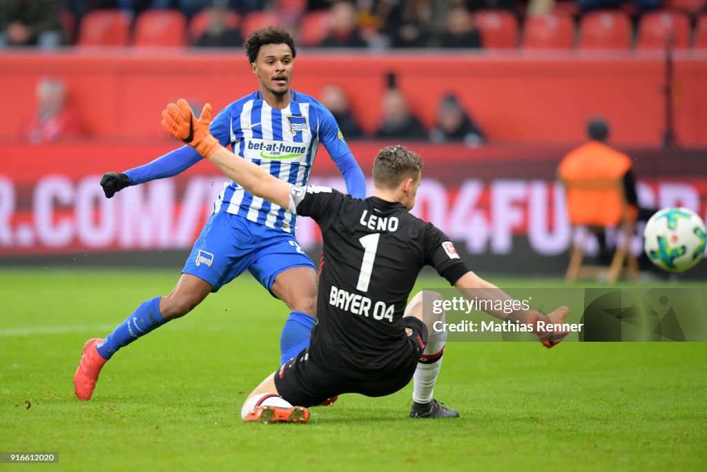 Bayer 04 Leverkusen v Hertha BSC - Bundesliga