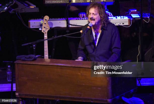 Gregg Rolie performs during Neal Schon's Journey Through Time at The Independent on February 9, 2018 in San Francisco, California.