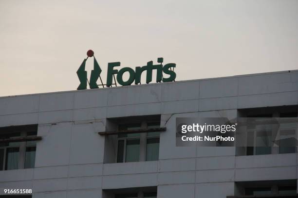 View of Fortis in Hospital in Delhi, India, on 29 January 2018. It's one of the top notch hospital chain in India provides world class health care...