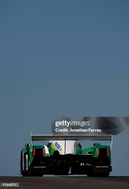 The Dyson Racing Lola B09 86 driven by Chris Dyson and Guy Smith during practice for the ALMS Monterey Sports Car Championships at Mazda Laguna Seca...