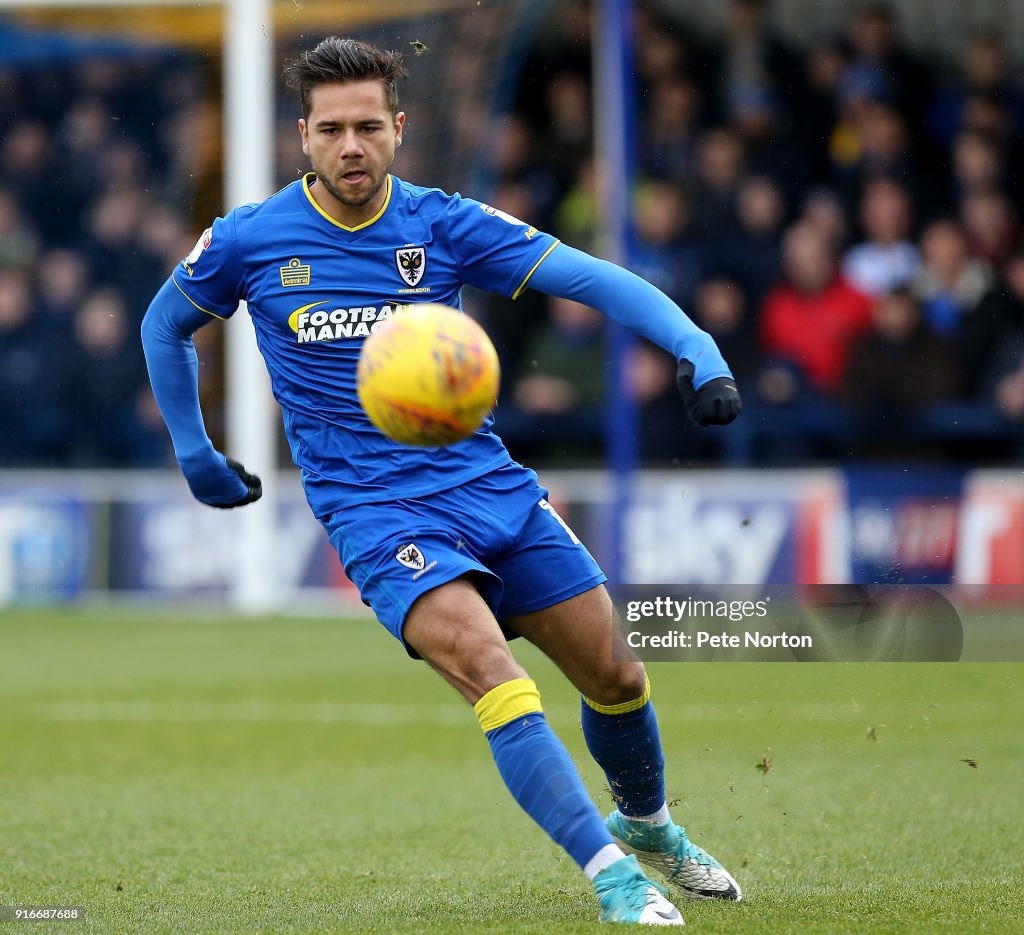 A.F.C. Wimbledon v Northampton Town - Sky Bet League One