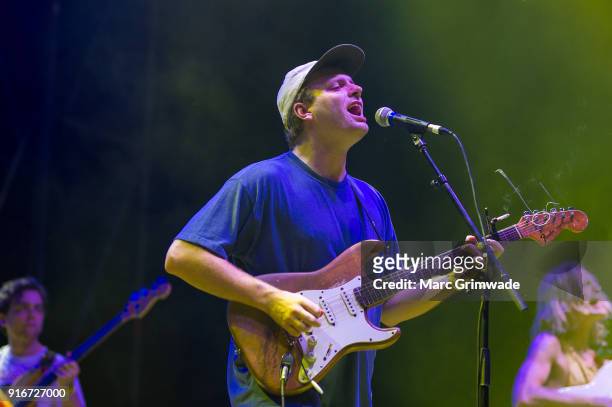 Mac Demarco performs at St Jerome's Laneway Festival on February 10, 2018 in Brisbane, Australia.