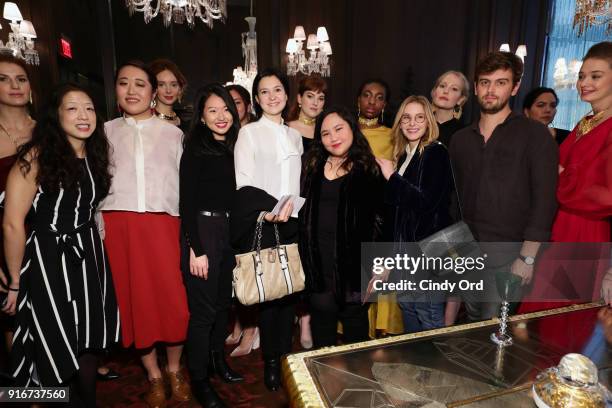 Designer Jasmine Chong attends the Jasmine Chong x GBGH Fall 2018 New York Fashion Week Presentation at Baccarat Hotel on February 10, 2018 in New...