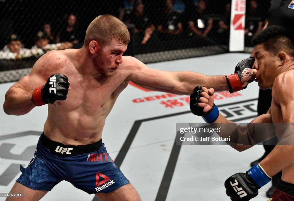 UFC 221: Matthews v Jingliang