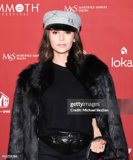 Nina Dobrev arrives at The Inaugural Mammoth Film Festival on February 10, 2018 in Mammoth Lakes, California.