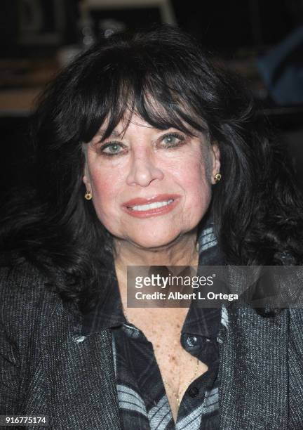 Actress Lana Wood attends The Hollywood Show held at Westin LAX Hotel on February 10, 2018 in Los Angeles, California.