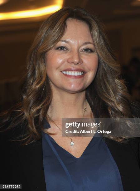 Actress Musetta Vander attends The Hollywood Show held at Westin LAX Hotel on February 10, 2018 in Los Angeles, California.
