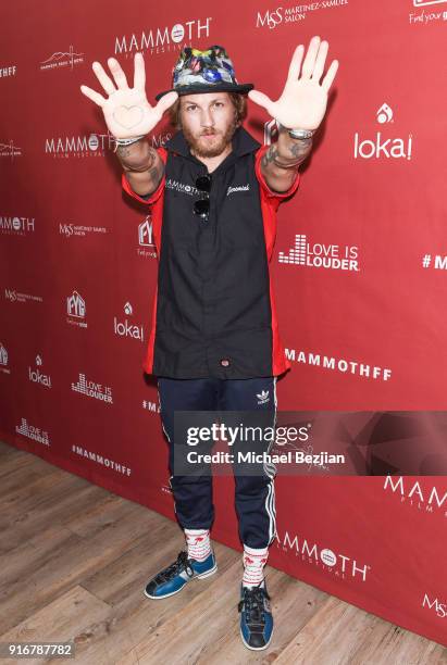 Jeremiah Samuel arrives at The Inaugural Mammoth Film Festival on February 10, 2018 in Mammoth Lakes, California.