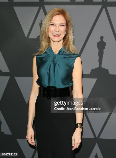 Dawn Hudson attends the Academy of Motion Picture Arts and Sciences' Scientific and Technical Awards Ceremony on February 10, 2018 in Los Angeles,...