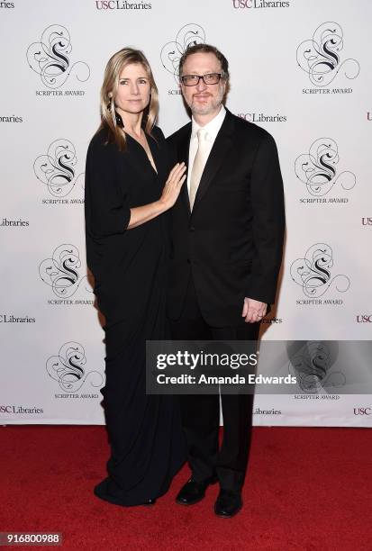 Screenwriter James Gray and director Alexandra Dickson Gray arrive at the USC Libraries 30th Annual Scripter Awards at the Edward L. Doheny Jr....