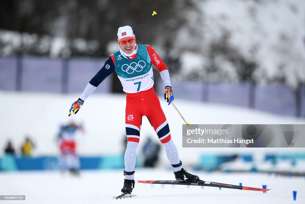 Cross-Country Skiing - Winter Olympics Day 2