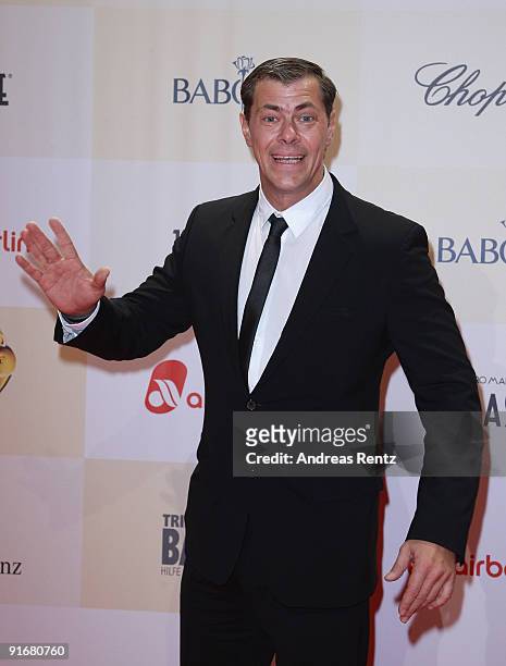 Sven Martinek arrives for the 'Tribute To Bambi 2009' at The Station on October 9, 2009 in Berlin, Germany.