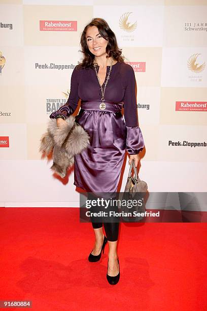 Designer Anna von Griesheim arrives for the 'Tribute To Bambi 2009' at the station on October 9, 2009 in Berlin, Germany.