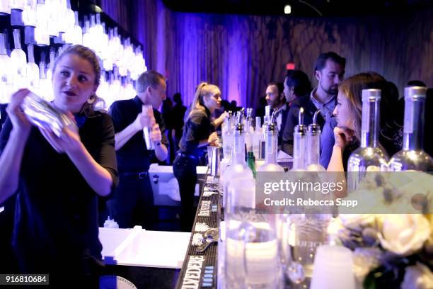 Guests attend the after party for the Closing Night Film: Santa Barbara Documentary Shorts during The 33rd Santa Barbara International Film Festival...