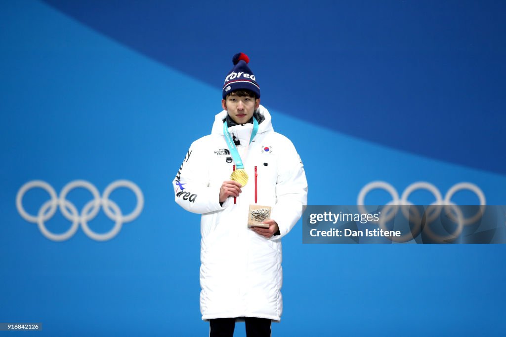 Medal Ceremony - Winter Olympics Day 2