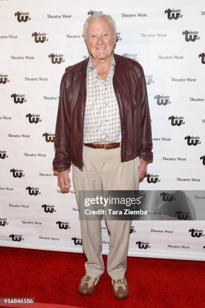 Actor Robert Colbert attends the 'Love Letters To Lee Meriwether' premiere at Theatre West on February 10, 2018 in Los Angeles, California.