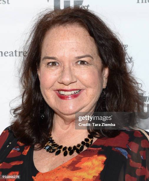 Actress Sheila Shaw attends the 'Love Letters To Lee Meriwether' premiere at Theatre West on February 10, 2018 in Los Angeles, California.