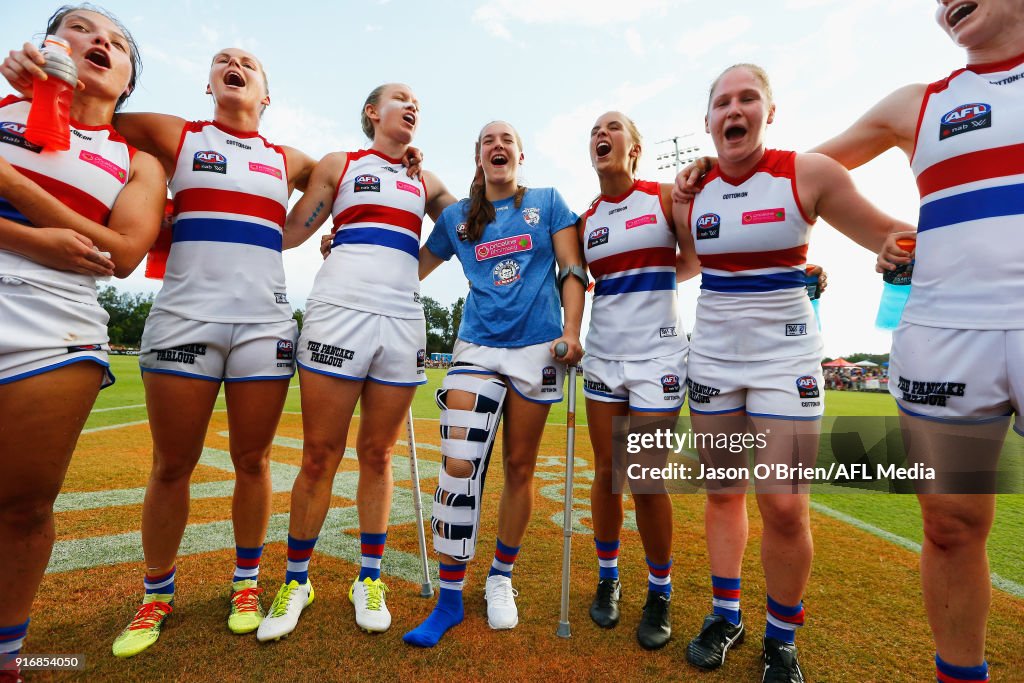 AFLW Rd 2 - Brisbane v Western Bulldogs