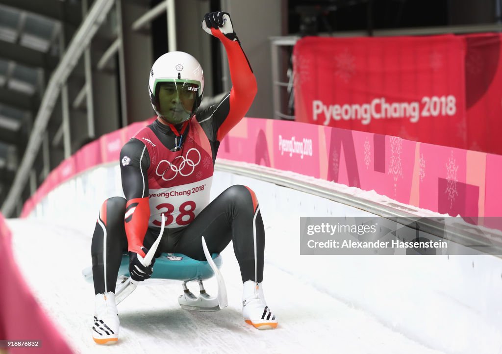 Luge - Winter Olympics Day 2