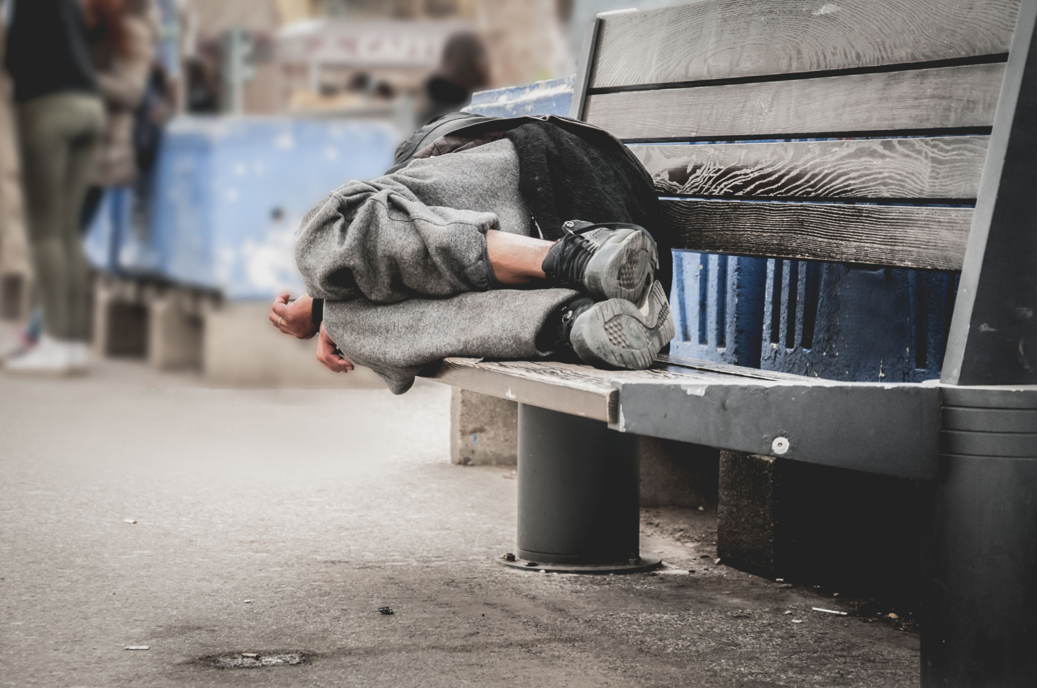 homeless person