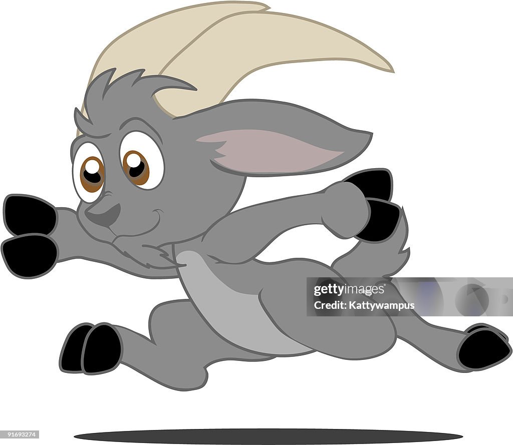 Running Goat High-Res Vector Graphic - Getty Images