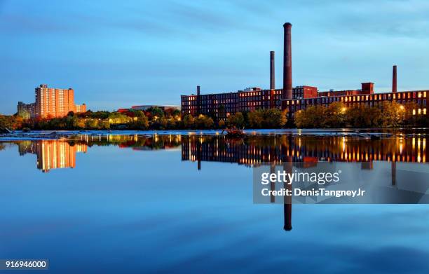 lowell, massachusetts - industrial revolution stock pictures, royalty-free photos & images