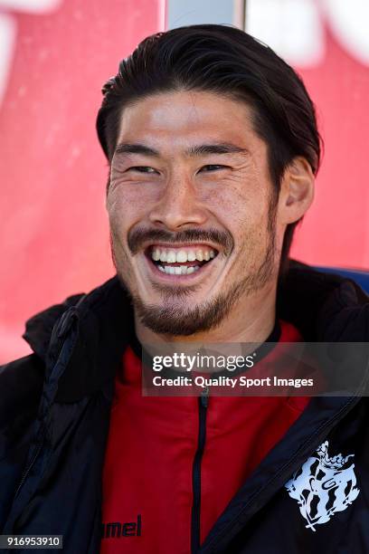 Daisuke Suzuki of Nastic looks on prior to the La Liga 123 match between Albacete Balompie and Nastic at Estadio Carlos Belmonte on February 11, 2018...