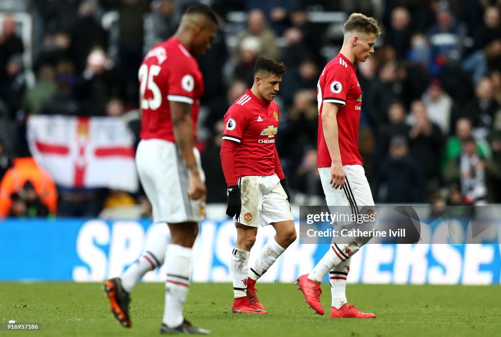 Newcastle United v Manchester United - Premier League
