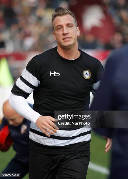 Maxi Lopez during the Serie A match between Torino FC and Udinese Calcio at Stadio Olimpico di Torino on February 11, 2018 in Turin, Italy. .
