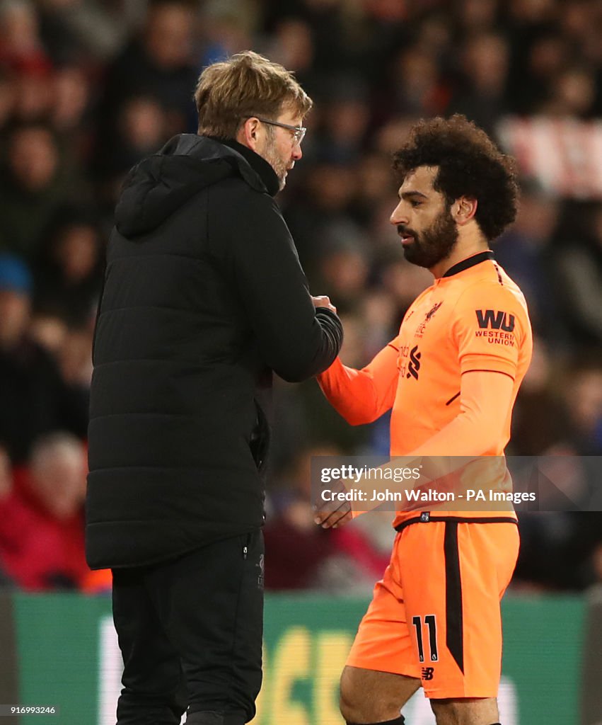 Southampton v Liverpool - Premier League - St Mary's Stadium