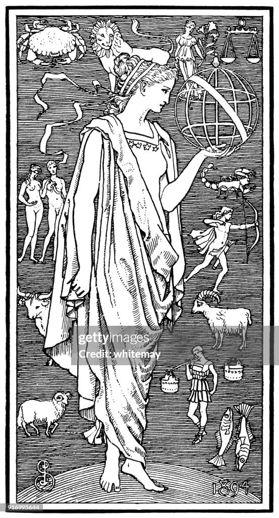 Nacht - viktorianischen Holzschnitt - J. E. Southall