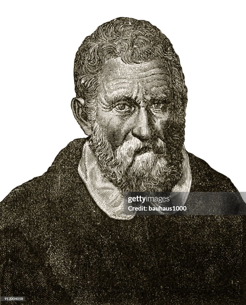 Portrait of Marco Polo Engraving, 1254-1324