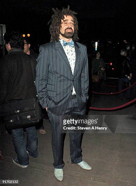 Musician Adam Duritz attends the premiere of "Dare" during the 17th Annual Hamptons International Film Festival at United Artists Regal Cinema on...
