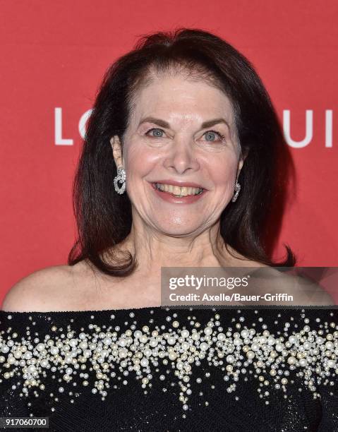 Sherry Lansing attends The Broad and Louis Vuitton celebrating Jasper Johns: 'Something Resembling Truth' at The Broad on February 8, 2018 in Los...