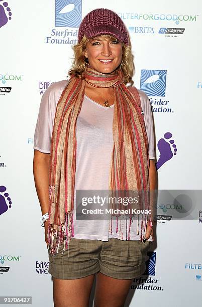 Actress Zoe Bell arrives at The Surfrider Foundation's 25th Anniversary Gala at California Science Center's Wallis Annenberg Building on October 9,...