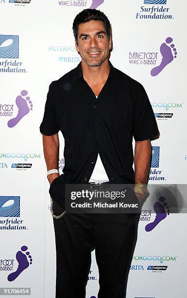 Actor Eric Etebari arrives at The Surfrider Foundation's 25th Anniversary Gala at California Science Center's Wallis Annenberg Building on October 9,...