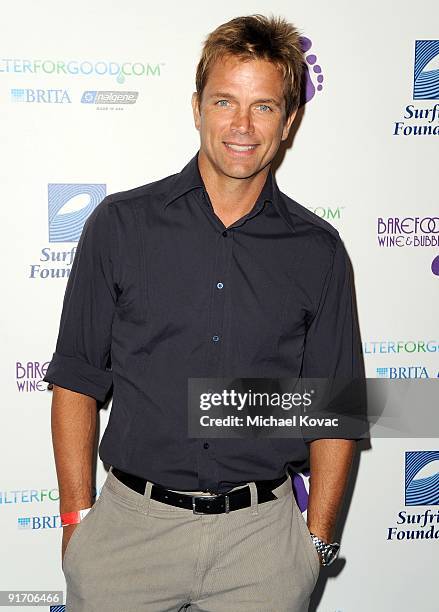 Actor David Chokachi arrives at The Surfrider Foundation's 25th Anniversary Gala at California Science Center's Wallis Annenberg Building on October...