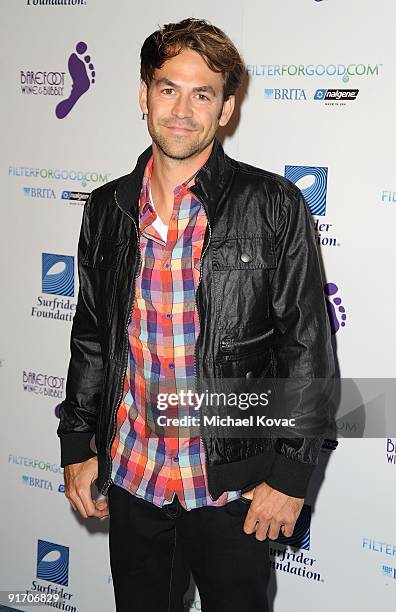 Actor Kyle Howard arrives at The Surfrider Foundation's 25th Anniversary Gala at California Science Center's Wallis Annenberg Building on October 9,...