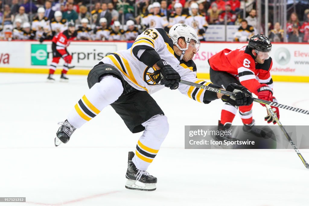 NHL: FEB 11 Bruins at Devils