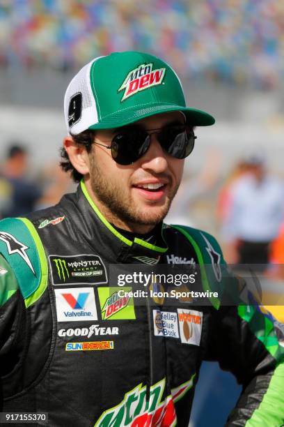 Chase Elliott Hendrick Motorsports NAPA Auto Parts Chevrolet Camaro during the Advance Auto Parts Clash at Daytona on Sunday February 11, 2018 at...