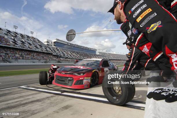 Austin Dillon Richard Childress Racing Dow Chevrolet Camaro during the Advance Auto Parts Clash at Daytona on Sunday February 11, 2018 at Daytona...