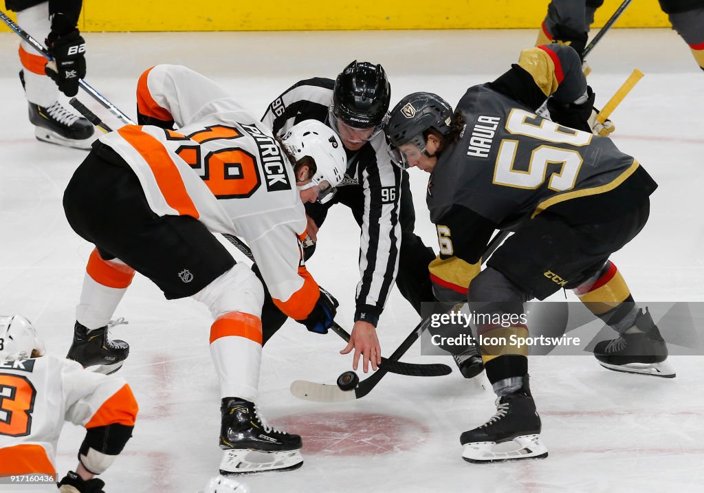 NHL: FEB 11 Flyers at Golden Knights