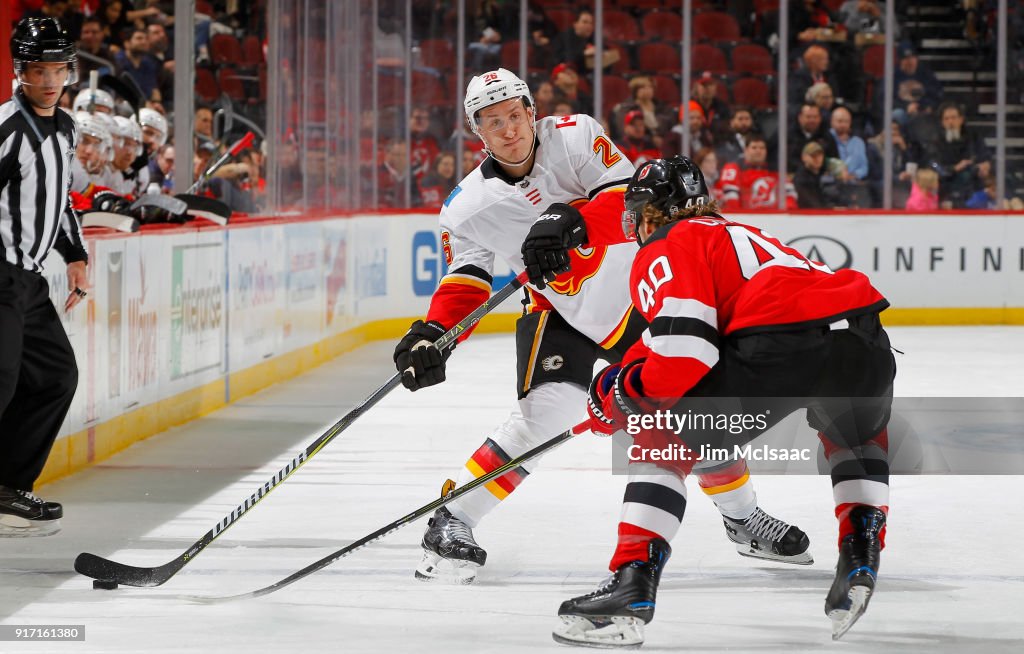 Calgary Flames v New Jersey Devils