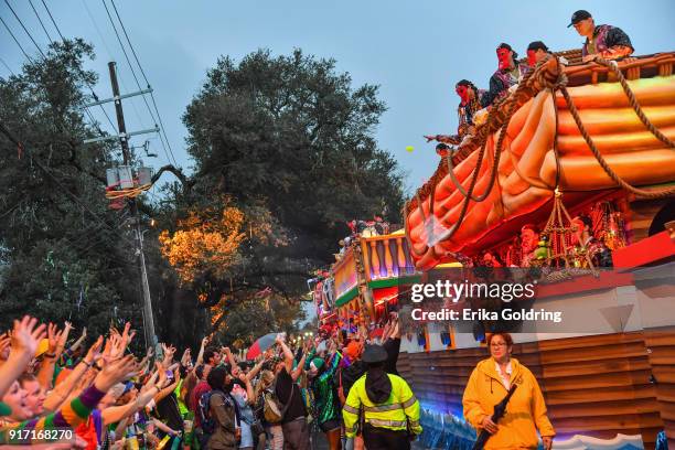 The 2018 Krewe of Bacchus parade takes place on February 11, 2018 in New Orleans, Louisiana.