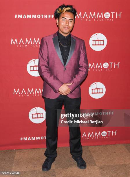 Oscar Armando arrives at Inaugural Mammoth Film Festival - Day 4 on February 11, 2018 in Mammoth Lakes, California.