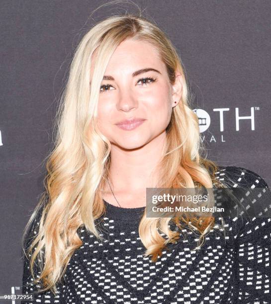 Allie Gonino arrives at Inaugural Mammoth Film Festival - Day 4 on February 11, 2018 in Mammoth Lakes, California.