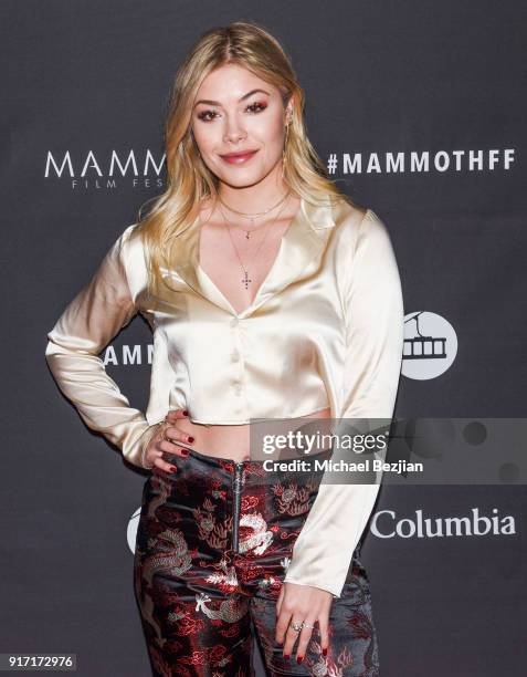 Kristina Kane arrives at Inaugural Mammoth Film Festival - Day 4 on February 11, 2018 in Mammoth Lakes, California.