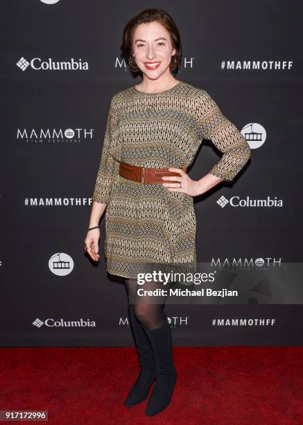 Angela DiMarco Fool arrives at Inaugural Mammoth Film Festival - Day 4 on February 11, 2018 in Mammoth Lakes, California.